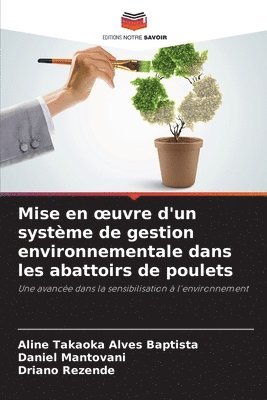 bokomslag Mise en oeuvre d'un systme de gestion environnementale dans les abattoirs de poulets