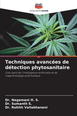 bokomslag Techniques avances de dtection phytosanitaire