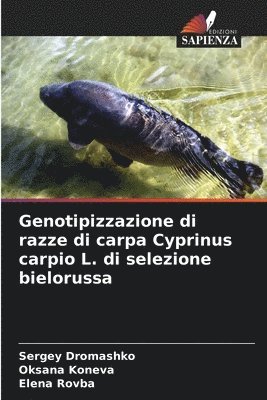 bokomslag Genotipizzazione di razze di carpa Cyprinus carpio L. di selezione bielorussa