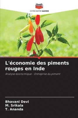 bokomslag L'conomie des piments rouges en Inde