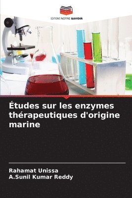 bokomslag tudes sur les enzymes thrapeutiques d'origine marine