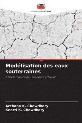 bokomslag Modlisation des eaux souterraines