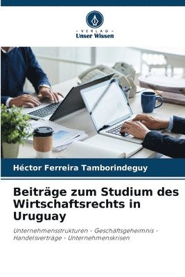 bokomslag Beitrge zum Studium des Wirtschaftsrechts in Uruguay