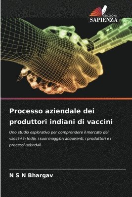 bokomslag Processo aziendale dei produttori indiani di vaccini