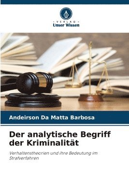 bokomslag Der analytische Begriff der Kriminalitt