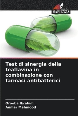 Test di sinergia della teaflavina in combinazione con farmaci antibatterici 1