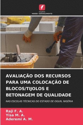 Avaliao DOS Recursos Para Uma Colocao de Blocos/Tijolos E Betonagem de Qualidade 1