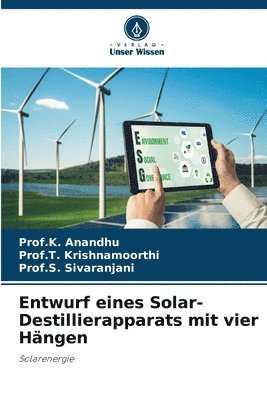 bokomslag Entwurf eines Solar-Destillierapparats mit vier Hngen