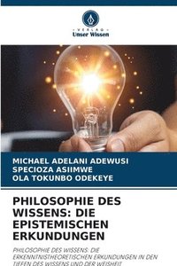 bokomslag Philosophie Des Wissens