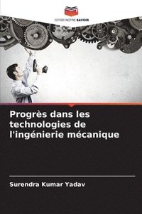 bokomslag Progrès dans les technologies de l'ingénierie mécanique