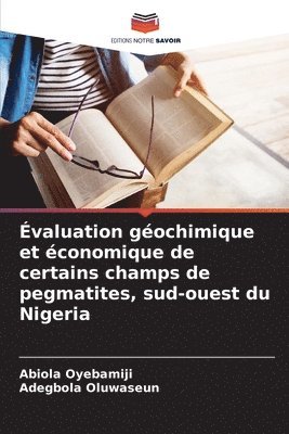 bokomslag valuation gochimique et conomique de certains champs de pegmatites, sud-ouest du Nigeria