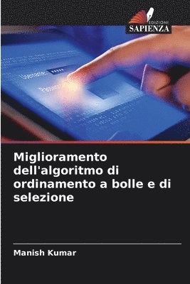 bokomslag Miglioramento dell'algoritmo di ordinamento a bolle e di selezione