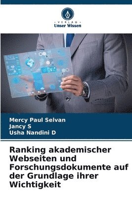 bokomslag Ranking akademischer Webseiten und Forschungsdokumente auf der Grundlage ihrer Wichtigkeit