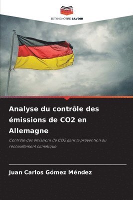 bokomslag Analyse du contrle des missions de CO2 en Allemagne