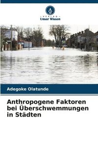 bokomslag Anthropogene Faktoren bei Überschwemmungen in Städten