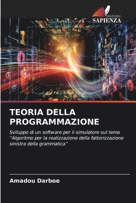 bokomslag Teoria Della Programmazione