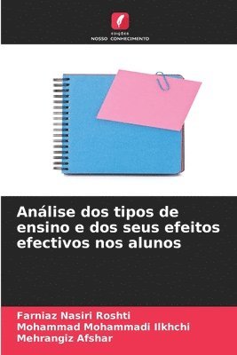 Anlise dos tipos de ensino e dos seus efeitos efectivos nos alunos 1