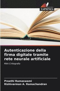 bokomslag Autenticazione della firma digitale tramite rete neurale artificiale