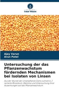 bokomslag Untersuchung der das Pflanzenwachstum frdernden Mechanismen bei Isolaten von Linsen