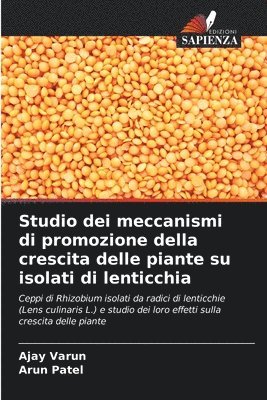 bokomslag Studio dei meccanismi di promozione della crescita delle piante su isolati di lenticchia