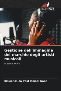 bokomslag Gestione dell'immagine del marchio degli artisti musicali