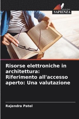 bokomslag Risorse elettroniche in architettura