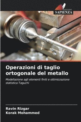 Operazioni di taglio ortogonale del metallo 1