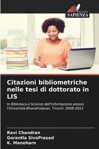 bokomslag Citazioni bibliometriche nelle tesi di dottorato in LIS