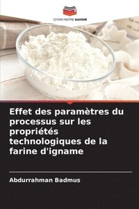 bokomslag Effet des paramètres du processus sur les propriétés technologiques de la farine d'igname