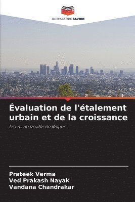 bokomslag valuation de l'talement urbain et de la croissance