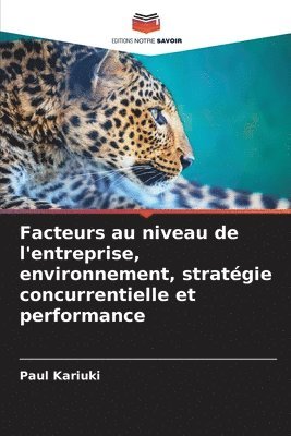 Facteurs au niveau de l'entreprise, environnement, stratgie concurrentielle et performance 1