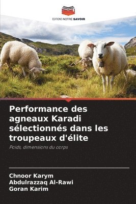 Performance des agneaux Karadi slectionns dans les troupeaux d'lite 1