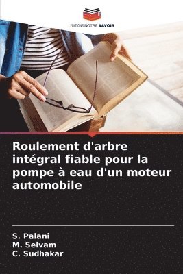 Roulement d'arbre intgral fiable pour la pompe  eau d'un moteur automobile 1