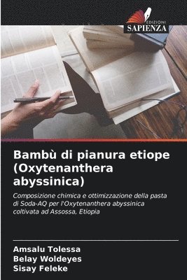 Bamb di pianura etiope (Oxytenanthera abyssinica) 1