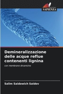 Demineralizzazione delle acque reflue contenenti lignina 1