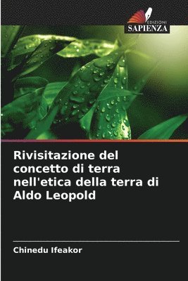 bokomslag Rivisitazione del concetto di terra nell'etica della terra di Aldo Leopold