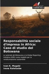 bokomslag Responsabilit sociale d'impresa in Africa