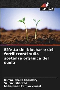 bokomslag Effetto del biochar e dei fertilizzanti sulla sostanza organica del suolo