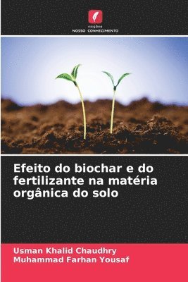 Efeito do biochar e do fertilizante na matria orgnica do solo 1