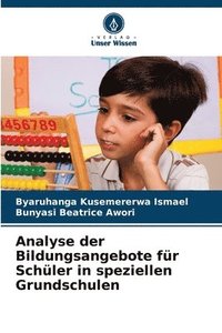 bokomslag Analyse der Bildungsangebote fr Schler in speziellen Grundschulen