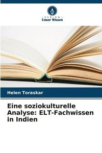 bokomslag Eine soziokulturelle Analyse