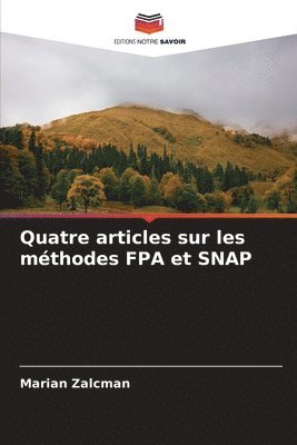 bokomslag Quatre articles sur les mthodes FPA et SNAP