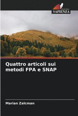 Quattro articoli sui metodi FPA e SNAP 1