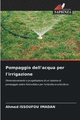 bokomslag Pompaggio dell'acqua per l'irrigazione