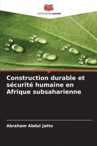 bokomslag Construction durable et scurit humaine en Afrique subsaharienne