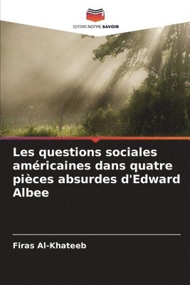 bokomslag Les questions sociales amricaines dans quatre pices absurdes d'Edward Albee