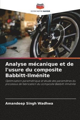 Analyse mcanique et de l'usure du composite Babbitt-Ilmnite 1