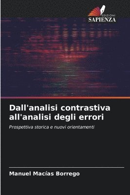 bokomslag Dall'analisi contrastiva all'analisi degli errori