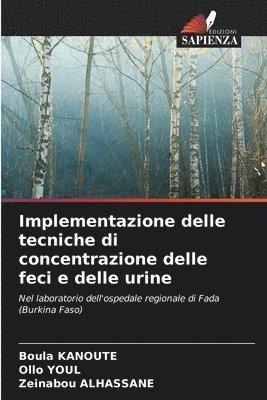 bokomslag Implementazione delle tecniche di concentrazione delle feci e delle urine