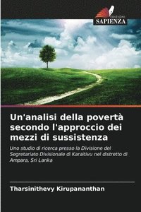 bokomslag Un'analisi della povert secondo l'approccio dei mezzi di sussistenza